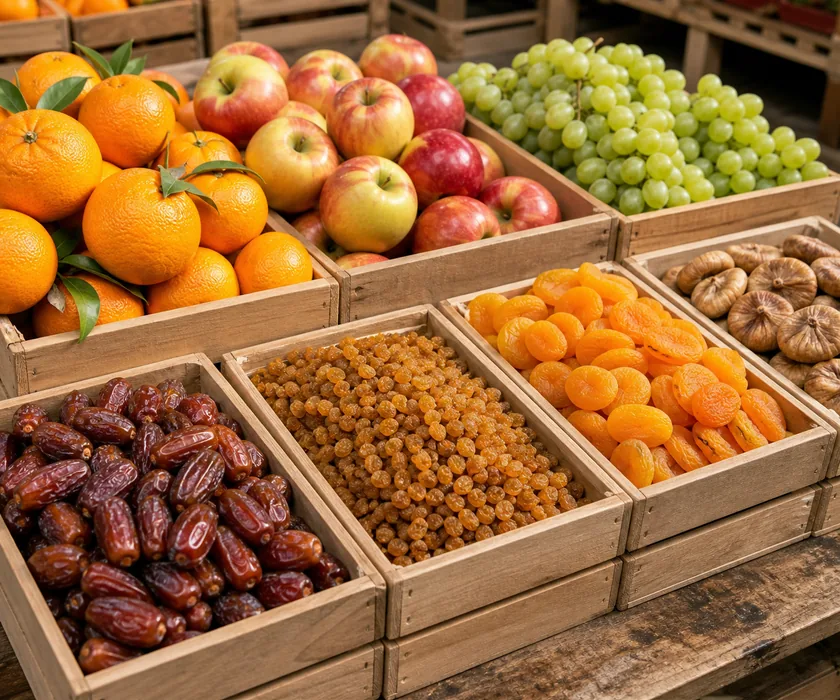 Fresh and Dried Fruits